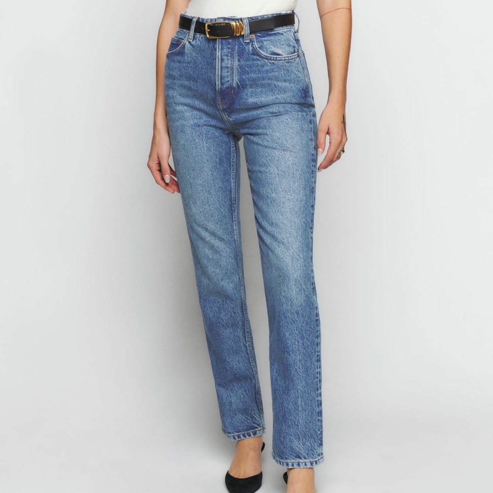 REFORMATION Cynthia high rise jeans - size 30